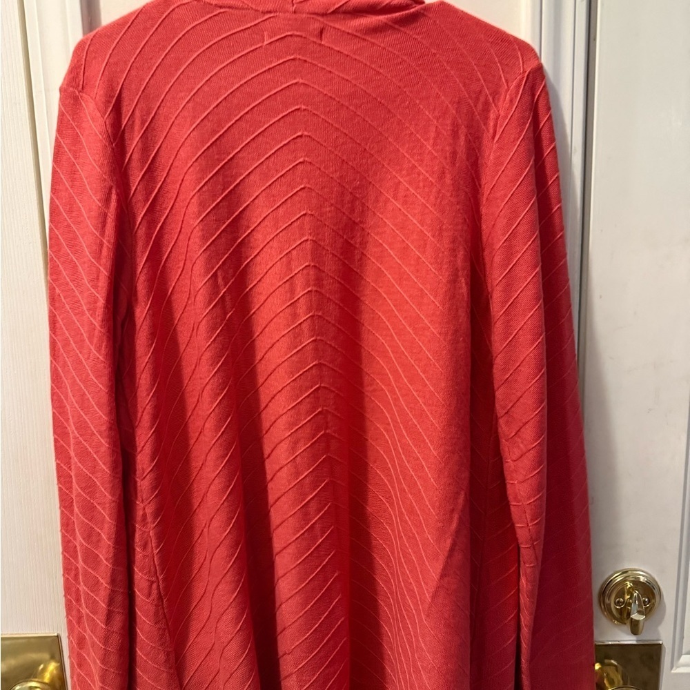 New Dana Buchman Open Front Cardigan - Picture 6 of 7